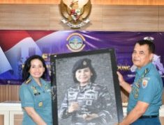 Komandan Lanal Bandung Laksanakan Exit Briefing Kepada Jajarannya