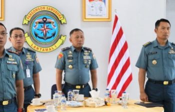 DANLANTAMAL I IKUTI FGD “AUTONOMOUS WARFARE FOR REVOLUTION MARITIME OPERATION AFFAIR” MELALUI VICON