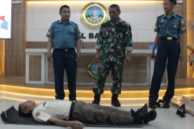 Prajurit Lanal Bandung Ikuti Sosialisasi Cacar Monyet (MonkeyPox), Perilaku Hidup Bersih dan Sehat (PHBS), Pengenalan Manajemen Henti Jantung Mendadak dan Bantuan Hidup Dasar (BHD)