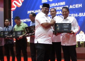 Lanal Sabang Terima Apreasiasi Dari PJ. Gubernur Provinsi Aceh Dalam Menyukseskan Penyelenggaraan PON XXI Aceh-Sumut