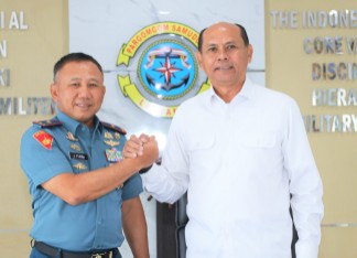 Danlantamal I Terima Kunjungan Kabinda Sumut