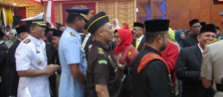 Danlanal Sabang Hadiri Pelantikan Anggota Dewan Perwakilan Rakyat Aceh Periode 2024-2029