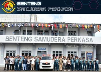 LANAL SIBOLGA TERIMA HIBAH AMBULANCE DARI BRI SIBOLGA