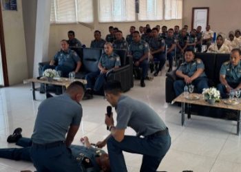 Cegah Penyebaran Penyakit Menular Monkeypox, Lanal Sabang Laksanakan Edukasi Kesehatan