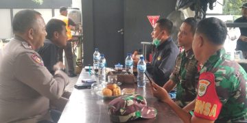 Sinergitas TNI-Polri Patroli dan Monitoring Keamanan di Medan Satria