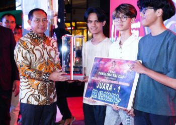Panglima TNI Hadiri Penutupan Tournament E-Sport Panglima TNI Cup