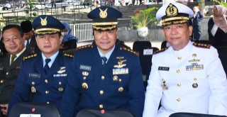 Komandan Lanal Bandung Hadiri Upacara Peringatan Hari Kesaktian Pancasila Tingkat Provinsi Jawa Barat Tahun 2024