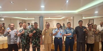 Danlanal Bintan Sebagai Narasumber Acara Sosialisasi Peran Masyarakat Dalam Mendukung Pilkada 2024