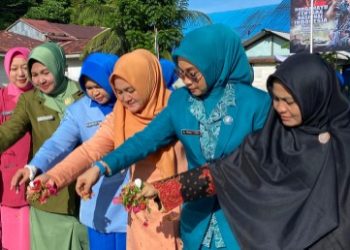 Ziarah Nasional Lanal Simeulue Dalam Rangka HUT TNI Ke-79