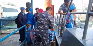 Edukasi Wisata, Joy Sailing TK Hang Tuah 2 Tanjung Pinang di Perairan Pulau Penyengat