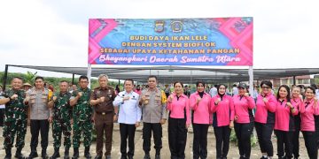 Dukung Program Ketahanan Pangan Pemerintah, Danlantamal I Hadiri Launching Gugus Tugas Polri Mendukung Ketahanan Pangan