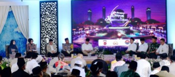 Komandan Beserta Prajurit Lanal Bandung Ikuti Doa Bersama Untuk Pilkada Damai 2024 di Provinsi Jawa Barat