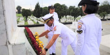 Sambut Hari Armada RI Tahun 2024, Lantamal I Laksanakan Ziarah Ke TMP Bukit Barisan Medan
