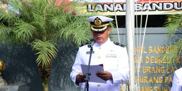 Lanal Bandung Gelorakan Bela Negara Indonesia Maju Pada Upacara Hari Bela Negara Ke-76