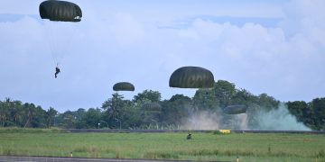 Lanud Sultan Hasanuddin Dukung Jungar Prajurit Wing Komando II Kopasgat