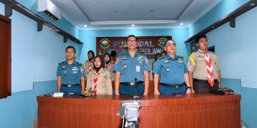 Aspotmar Danlantamal I Ikuti Dialog Interaktif Kemaritiman Tahun 2025 Secara Vicon