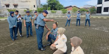 Tiga Personel Satlinlamil 3 Resmi Sandang Pangkat Baru