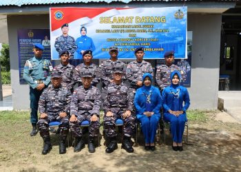 Kesiapsiagaan Maksimal Jadi Prioritas, Danlanal Dumai Tinjau Posal Tanjung Datu dan Posal Kuala Enok