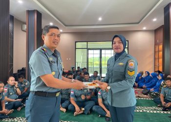 Lanal Bintan Laksanakan Pengajian Untuk Meningkatkan Keimanan dan Ketaqwaan