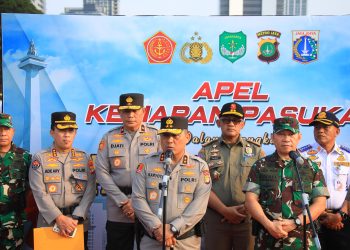 Apel Pengamanan May Day 2025, Ribuan Personel Gabungan Siap Kawal Aksi Buruh di Monas