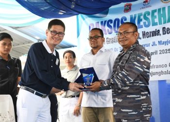 Lanal TBA Dukung Kesehatan Masyarakat Lewat Bhaksos TZU CHI Ke-148