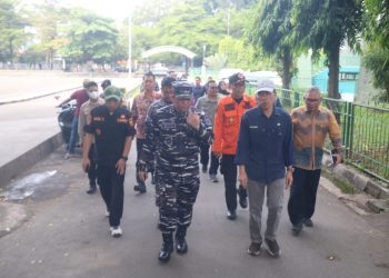 Komandan Lanal Bandung Respon Cepat Bencana di Kabupaten Sukabumi