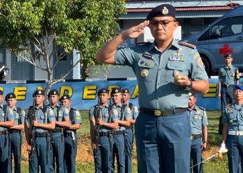 Prajurit Benteng Laot Perkase Laksanakan Upacara Hari Kebangkitan Nasional Dengan Penuh Hikmat