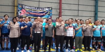 Turnamen Futsal Kapolres Cup 2025 Resmi Digelar di Medansatria: Wujud Kebersamaan dan Sinergi Antarinstansi