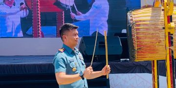 Danlanal Nias Sebagai Narasumber Opening Ceremony Jelajah Rupiah Kepulauan Nias Tahun 2025