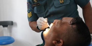 Gelar Uji Pemeriksaan Kesehatan, Lanal Dumai Laksanakan Deteksi Dini Kondisi Kesehatan Prajurit