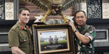 Perkuat Kerja Sama Militer di Kawasan Indo-Pasifik, Panglima TNI Terima Kunjungan Kehormatan Kasad Australia