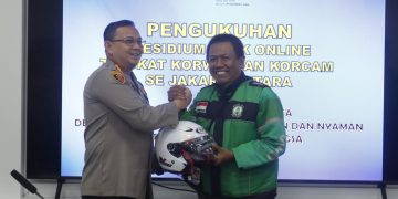 Kapolres Metro Jakarta Utara Kukuhkan Presidium Komunitas Ojek Online, Dorong Peran Aktif Jaga Lingkungan dan Warga
