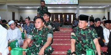 Dukung Terciptanya Keamanan dan Keselamatan Masyarakat Bangsa Indonesia, Komandan Kodaeral I Hadiri Acara Doa Bersama