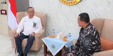 Jalin Sinergitas, Komandan Kodaeral I Terima Courtesy Call GM PLTU Pangkalan Susu