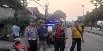 Respon Cepat Polsek Koja Tindaklanjuti Laporan Warga Melalui Hotline 110, Cegah Tawuran dan Jaga Kondusifitas Wilayah