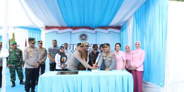 Dukung Program MBG, Kapolda Riau Resmikan SPPG di Inhil