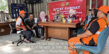 Dengar Aspirasi Warga, Polsek Pademangan Gelar Jumat Curhat di Kelurahan Pademangan Barat