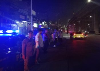 Polsek Koja Gelar Patroli Skala Besar, Amankan Dua Remaja Diduga Terlibat Tawuran