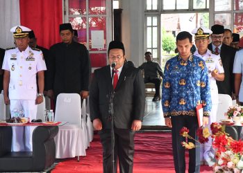 Danlanal Sabang Hadiri Upacara Peringatan Hari Sumpah Pemuda Ke-97 Tahun 2025