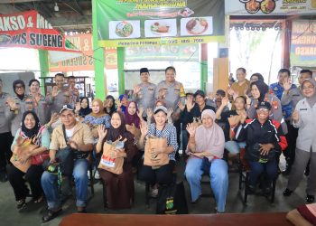 Kapolres Metro Bekasi Kota Hadir Bakti Sosial dan Bakti Kesehatan