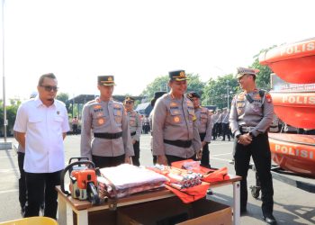 Polres Metro Bekasi Kota Gelar Apel Kesiapsiagaan Bencana Alam 2025, Tingkatkan Sinergitas Lintas Sektor Hadapi Cuaca Ekstrem