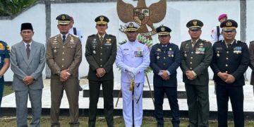Lanal Dabo Singkep Gelar Ziarah Nasional Dalam Rangka HUT Ke-80 TNI Tahun 2025