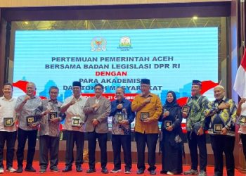 Danlanal Sabang Hadiri Pertemuan Pemerintah Aceh Bersama Badan Legislasi DPR-RI Dengan Para Akademisi dan Tokoh Masyarakat