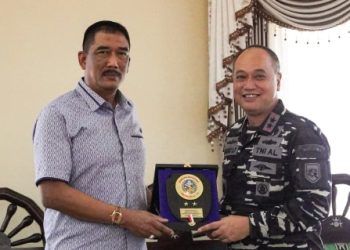 Dankodaeral IX Ambon Ikuti Kegiatan Pengantaran Kajati Maluku