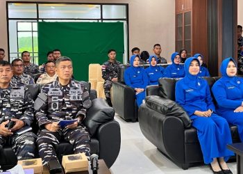 Peningkatan Kesadaran Hukum Oleh Prajurit Lanal Bintan Yang Disampaikan Dari Diskumal
