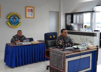 Dankodaeral I Ikuti Vicon Pengarahan Panglima TNI Dalam Rangka Persami KKRI Gelombang Ke-3 Tahun 2025