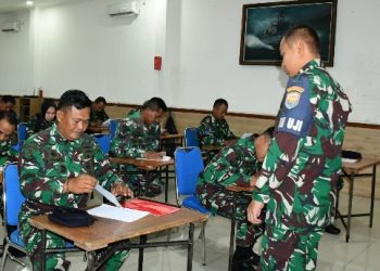 Lanal Bandung Laksanakan Uji Terampil Glagaspur Tingkat P1 dan P2 TA. 2025
