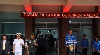 Pemuda Pemudi Bergerak Indonesia Bersatu, Dankodaeral IX Ambon Hadiri Upacara Peringatan Hari Sumpah Pemuda Ke-97 Provinsi Maluku