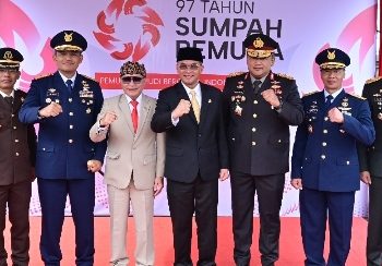 Komandan Lanal Bandung Hadiri Upacara Peringatan Hari Sumpah Pemuda Ke-97 Tahun 2025