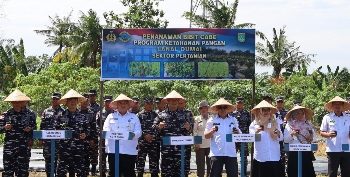 Lanal Dumai Gelar Panen Raya Ikan Patin Serentak, Bukti Komitmen Dukung Program Ketahanan Pangan Nasional